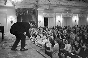 Acknowledges: Pianist Van Cliburn, 1972
