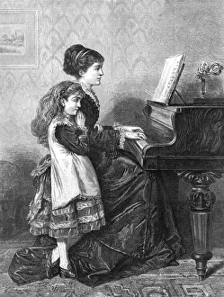 Kilburne: At the piano by G. Kilburne