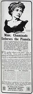 Mechanisms: Pianola advert