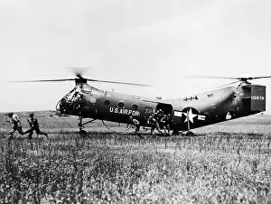 Shawnee: Piasecki H-21B CH-21B Work Horse Model 44