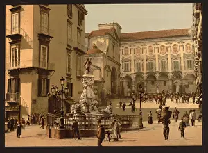 Piazetta: Piazetta Monteoliveto, Naples, Italy