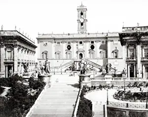 Capitoline: Piazza del Campidoglio, Rome Italy