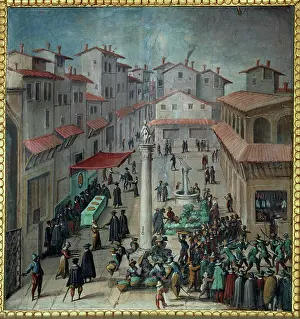 Stradano: The Piazza del Mercato Vecchio