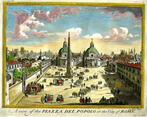 Popolo: Piazza Del Popolo, Rome