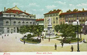 Scala: Piazza della Scala, Milan, Italy