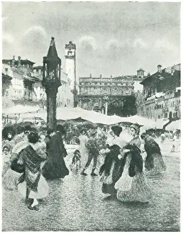 Bianca: Piazza Delle Erbe, Verona