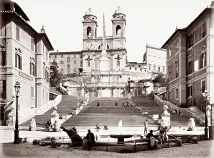 Spagna: Piazza di Spagna, Spanish Steps, Rome, Italy