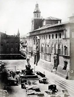 Bologna: Piazza Maggiore, Bologna, italy