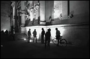 Lecce: Piazza at night - Lecce, Italy