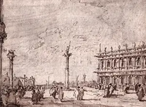 1760: The Piazzetta in Venice