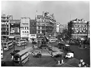 Wrigley: Piccadilly Circus, London, 1952