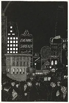 Miserable: Piccadilly Circus at night