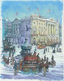Pavillion: Piccadilly Circus in the snow