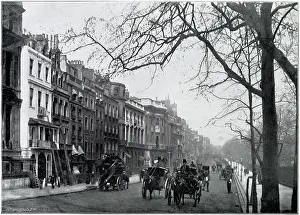 Cabs: Piccadilly, London 1896