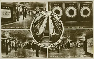 Piccadilly Underground Railway Station
