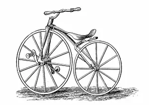 Driven: Pickering's crank-pedal driven bicycle, an American