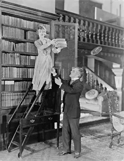 Retrieve: Picking out books