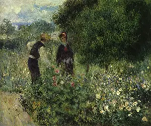 Picking Flowers, by Renoir