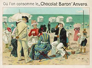 Picnics: PICNIC ON BEACH