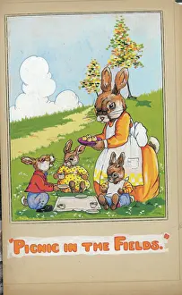 Freda: Picnic in the fileds - Rabbits