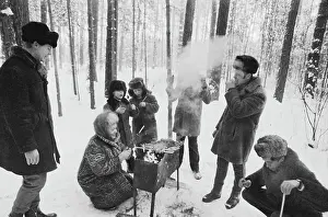 Semekhin: Picnic in forest