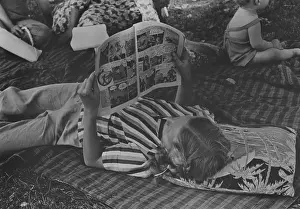 Comics: Picnic on the Fourth of July. Vale, Oregon