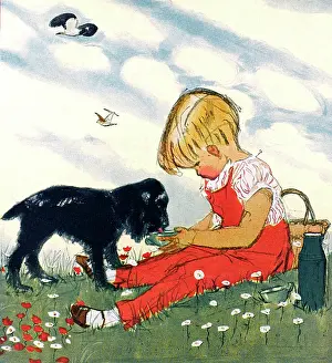 Picnic For Two by Muriel Dawson