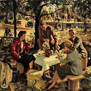 Barbecue: Picnic at the New Homesite
