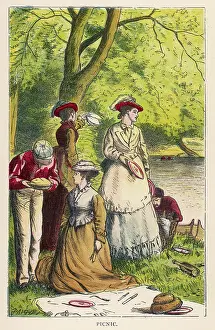 Picnics: PICNIC BY A RIVER