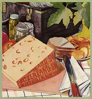 Chips: Picnic with Swiss Cheese