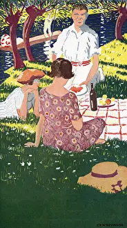 Gracious: Picnicking Group