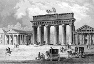 Pariser: Picture of Brandenburg Gate in Berlin