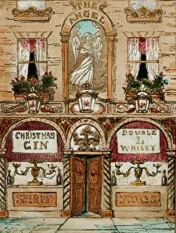 Relates: Picture of a gin shop or dram shop