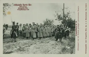Gravure: Picture postcard. First World War