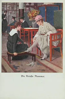 Karte: Picture Postcard. First World war