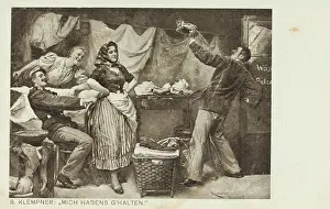 Mich: Picture postcard. First World War