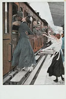 Wennerberg: Picture Postcard. First World war