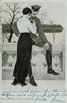 Picture Postcard. First World war