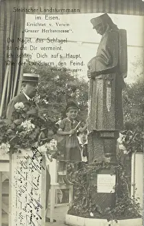 Styrian: Picture postcard. First World War