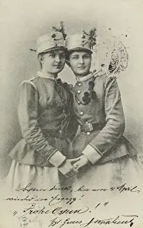 Zagreb: Picture postcard. First World War