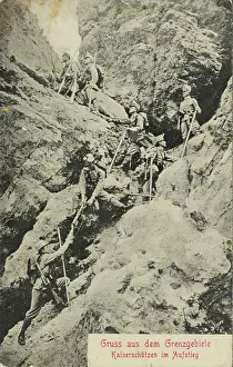 Villach: Picture postcard. First World War