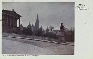 Autochrome: Picture postcard. First World War