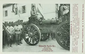 Gravure: Picture postcard. First World War