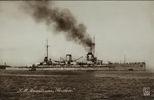 Goeben: Picture postcard. First World War