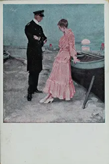 Wennerberg: Picture Postcard. First World war