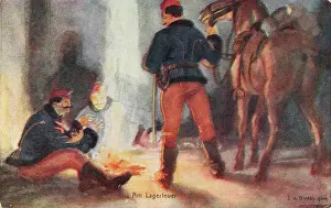 Diveky: Picture postcard. First World War