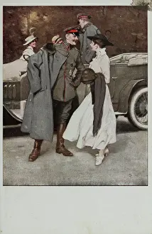 Wennerberg: Picture Postcard. First World war
