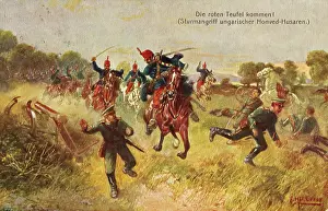 Honved: Picture postcard. First World War
