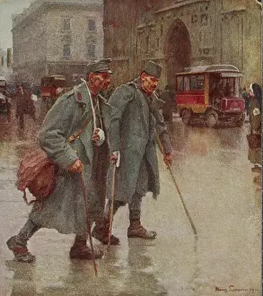 Stephansplatz: Picture postcard. First World War