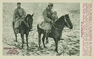 Gravure: Picture postcard. First World War